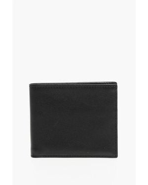 Corneliani Leather Bifold Wallet - Black