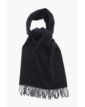 Destin Cashmere Biver Scarf - Black