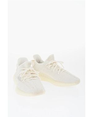adidas Yeezy Fabric Solid Colour Boost 7 350 V2 Low-Top Trainers - White