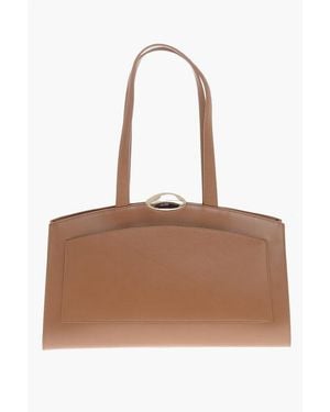 Benedetta Bruzziches Leather Serena Shoulder Bag - Brown