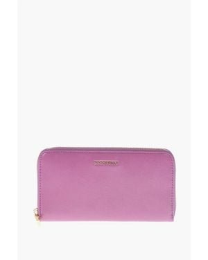 Coccinelle Continental Leather Wallet - Purple