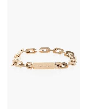 DSquared² Golden-Effect Chain Bracelet - Multicolour