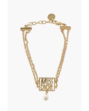 Dior Brass Miss Bracelet - Metallic
