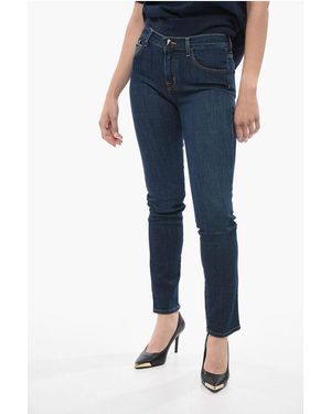 Moorer Visible Stiching Regular Fit Cecilty Jeans 15Cm - Blue