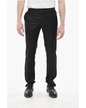 Corneliani Straight-Leg Trousers Cerim.Academy, Wool - Black