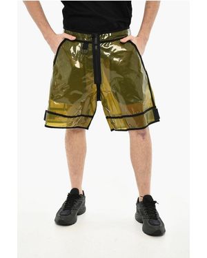 DSquared² Transparent Pvc Shorts - Green