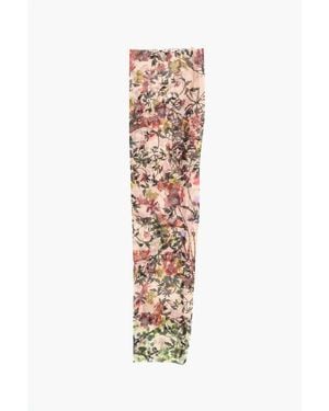 DSquared² Floral Patterned Tulle Single Muff - White