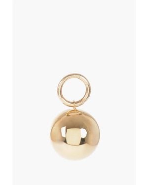 Bottega Veneta Spherical Pendant For Necklace - Metallic