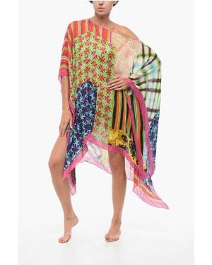 DSquared² Patchwork Motif Caftan - Multicolour