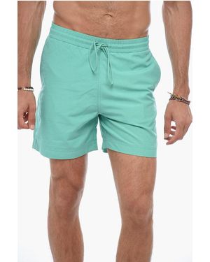 Carhartt Solid Colour Chase Swim Shorts With 3 Pockets - Blue