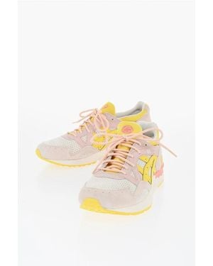 Asics Colour Block Suede Gel-Lyte V Low-Top Trainers - Metallic
