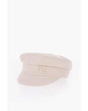 Ruslan Baginskiy Cotton Twill Baker Boy Hat - Pink