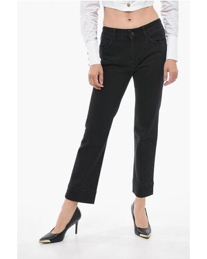 Anaii Denim Stretch Capri Jeans Simon Straight Leg 18Cm - Black