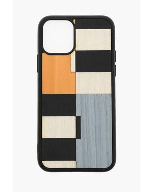 Wood'd Wooden Broken Signal Iphone 11 Pro Hard Case - Black