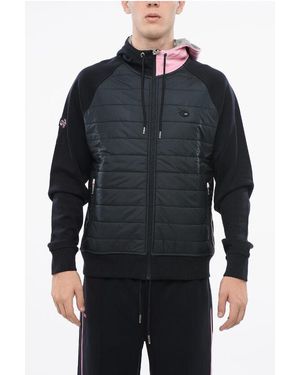 Eden Park Padded Details Hoodie - Black