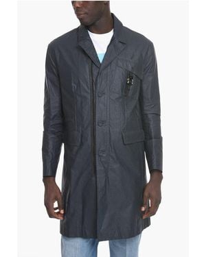 Dior Overcoat With Safety Buckle - Blue