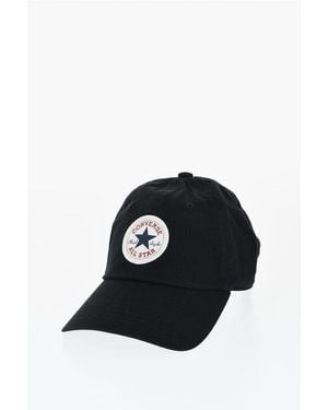 Converse All Star Chuck Taylor Solid Colour Cap With Contrasting Logo - Black