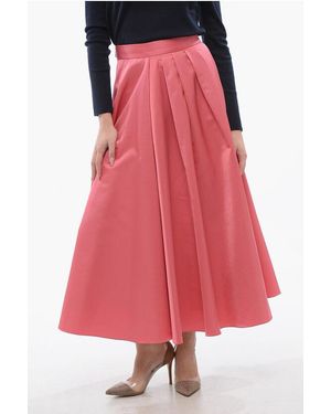 Dior Midi Flared Skirt With Slip