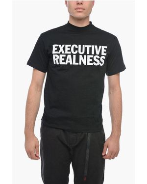 Honey Fucking Dijon Printed Executive Realness T-Shirt - Black