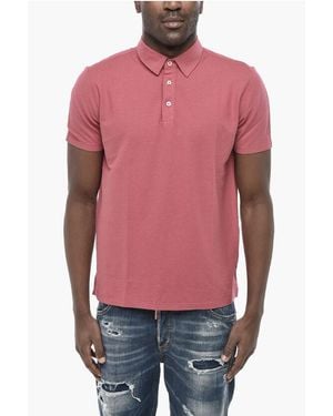 Altea Cotton-Jersey Polo Smith - Red