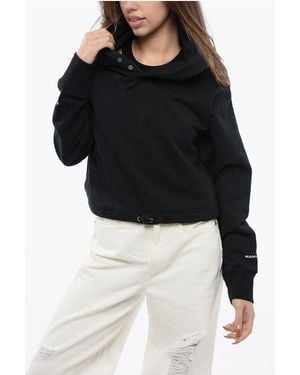 Converse Cropped Martine Ali Hoodie - Black