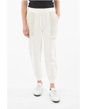Converse 2 Pockets Brushed Cotton Joggers - White