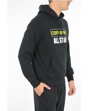 Converse All Star Printed Sweatshirt - Black