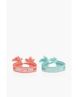 Dior Fabric J'A 2-Bracelet Set - Multicolour