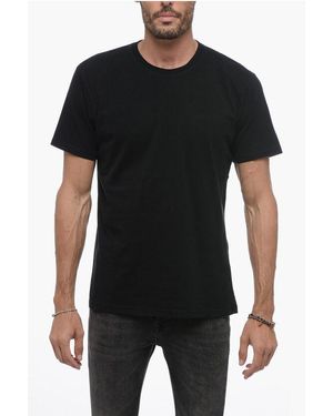 COLORFUL STANDARD Solid Colour Cotton Crew-Neck T-Shirt - Black