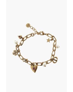Dior Brass Lucky Charm Bracelet - Multicolour