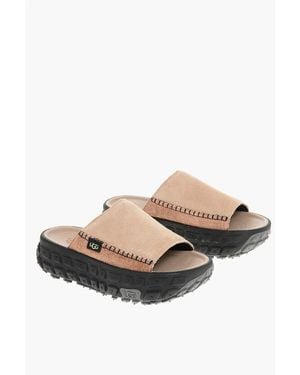 UGG Suede Venture Daze Sandals With Platform 4.5Cm - Pink
