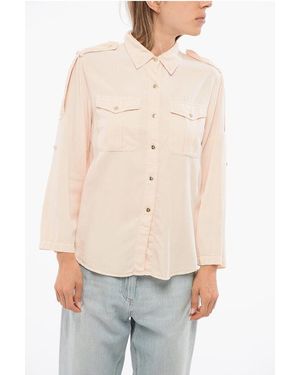 Elisabetta Franchi Soft Denim Shirt - Multicolour