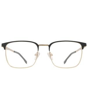 London Retro Square Metal Eyeglasses Online - Black