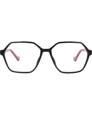 GD Collection Irregular Plastic Eyeglasses Online - Black