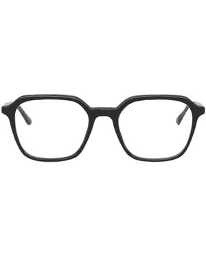 GD Collection Square Plastic Eyeglasses Online - Black
