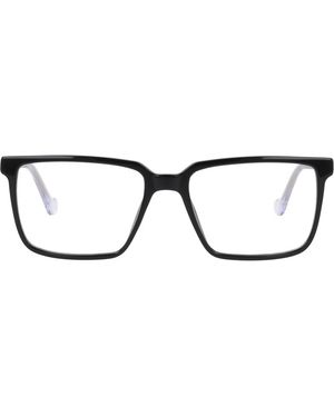 GD Collection Rectangle Plastic Eyeglasses Online - Black
