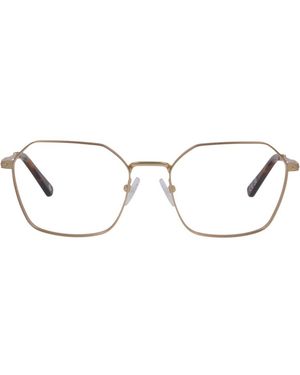 London Retro Irregular Metal Eyeglasses Online - Black