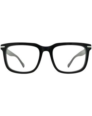London Retro Square Acetate Eyeglasses Online - Black