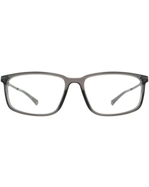 Polaroid Rectangle Plastic Eyeglasses Online - Black