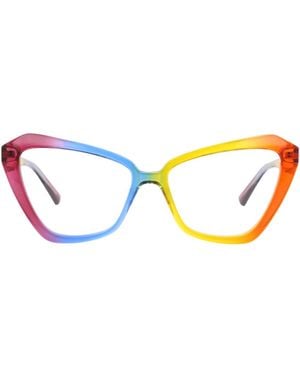 GD Collection Cat-Eye Plastic Eyeglasses Online - Black