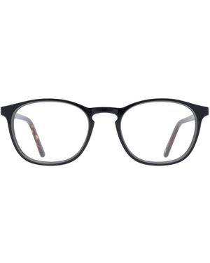 GD Collection Tortoise Square Acetate Eyeglasses Online - Black