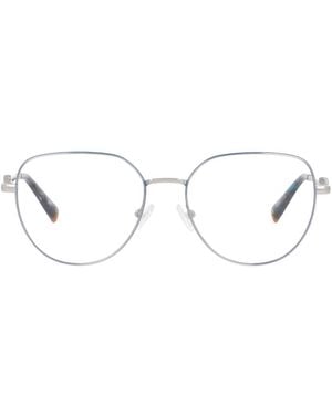 Champion Round Metal Eyeglasses Online - Black