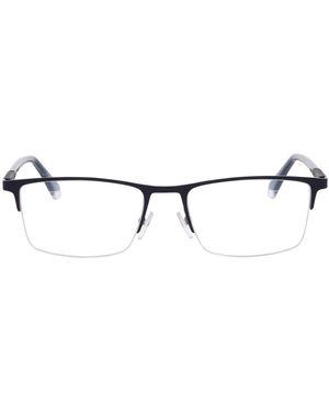 Polaroid Rectangle Metal Eyeglasses Online - Black