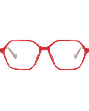 GD Collection Irregular Plastic Eyeglasses Online - Black