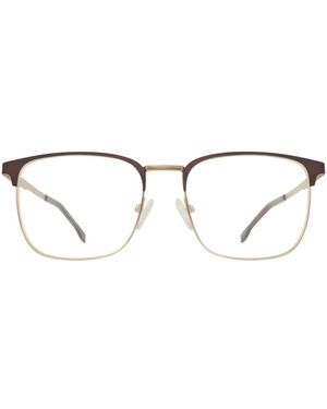 London Retro Square Metal Eyeglasses Online - Black