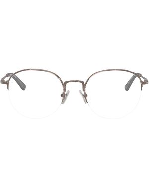 London Retro Phantos Metal Eyeglasses Online - Black