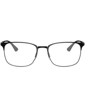 Ray-Ban Square Metal Eyeglasses Online - Black