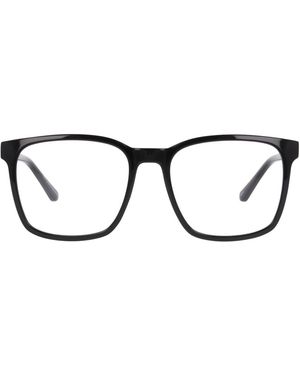 GD Collection Square Plastic Eyeglasses Online - Black