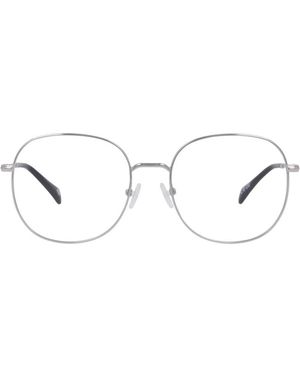London Retro Square Metal Eyeglasses Online - Black