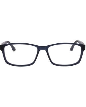 BOSS Rectangle Plastic Eyeglasses Online - Black